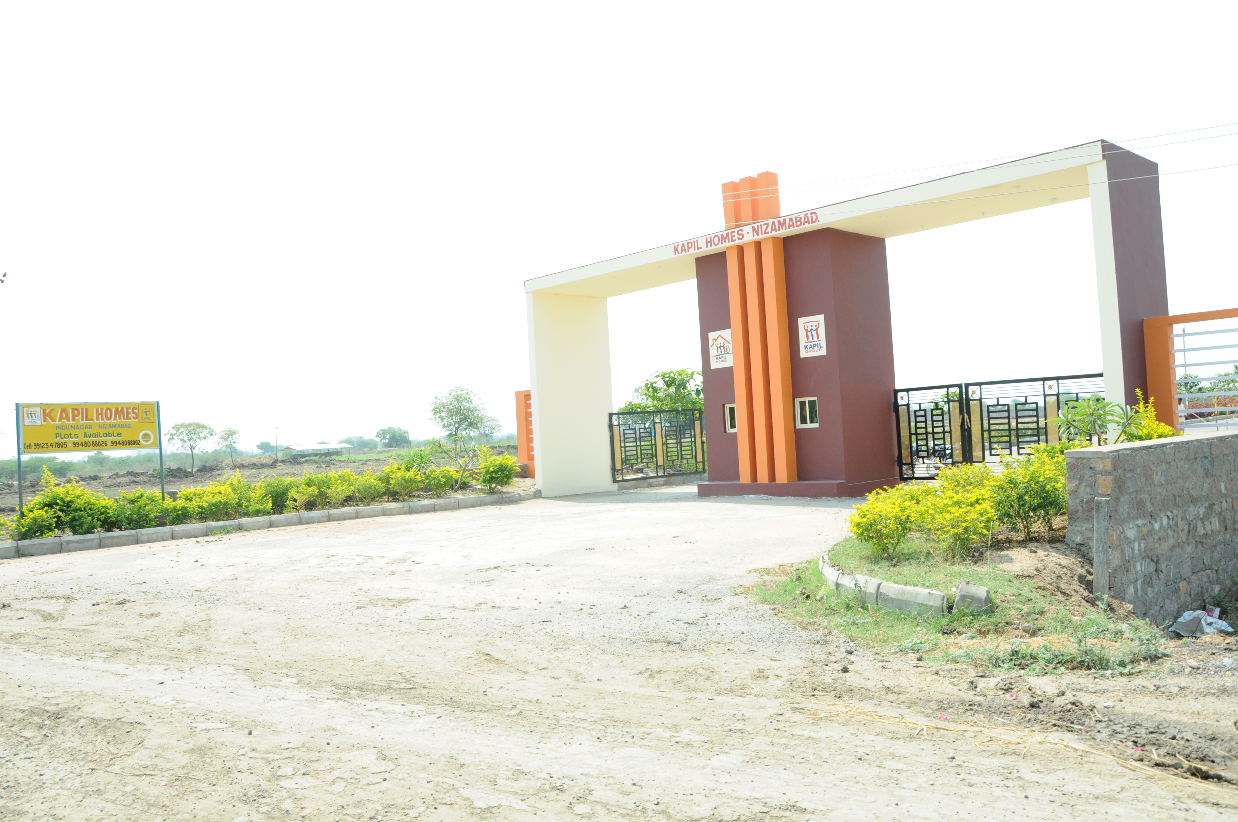 Kapil Homes Nizamabad Site Images